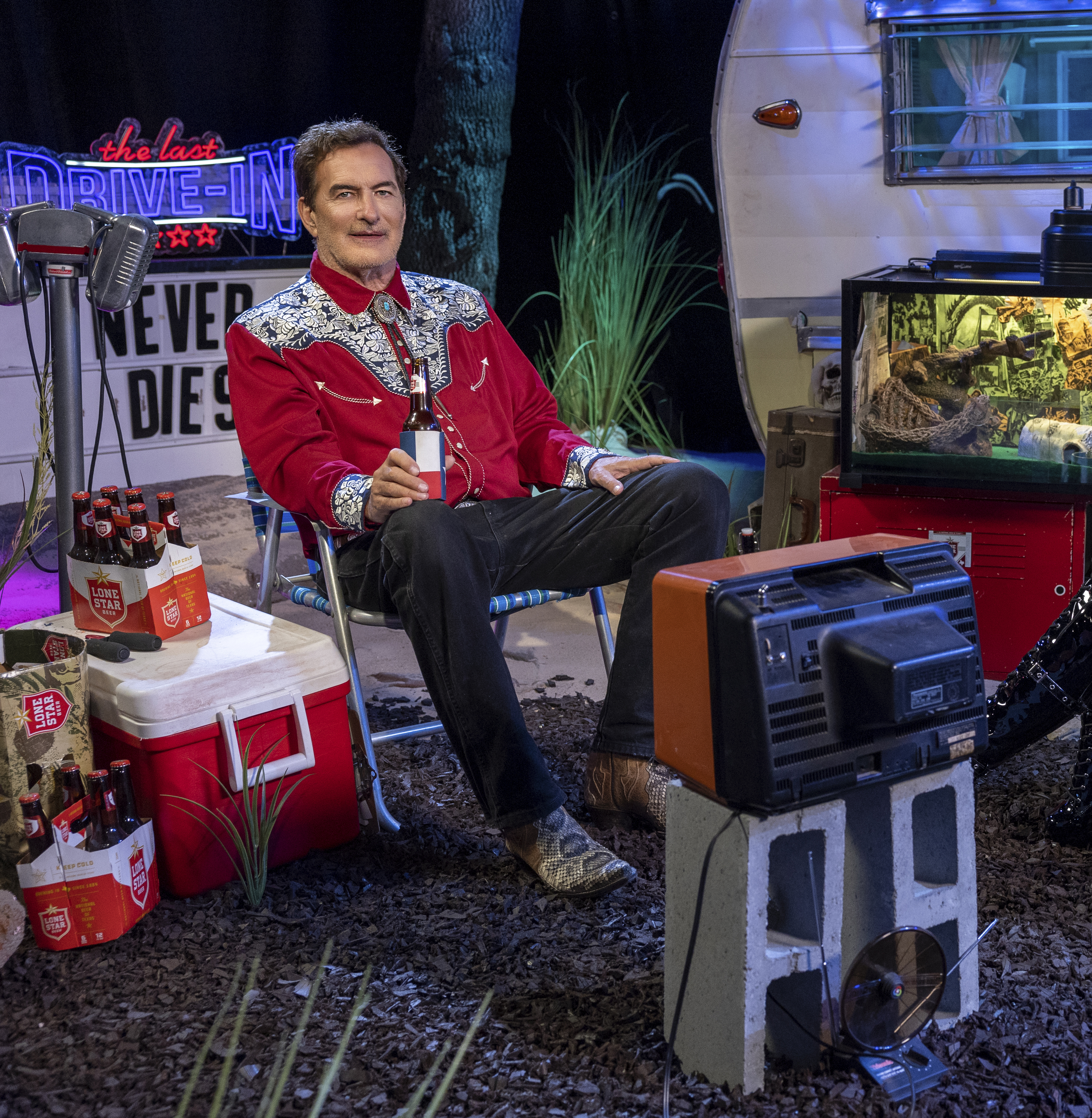 Joe Bob Briggs and Halfway to Halloween episode artwork