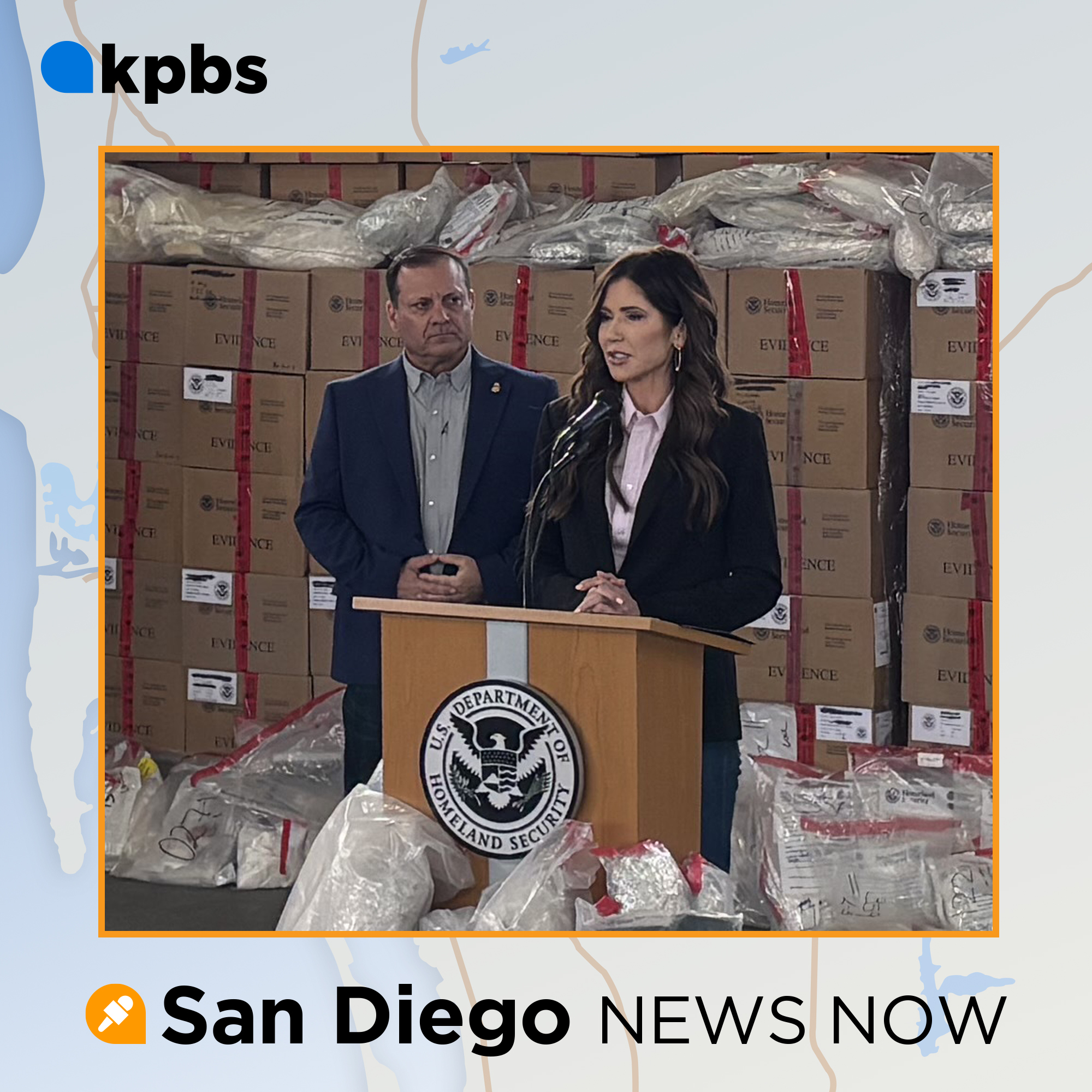 DHS Secretary Kristi Noem visits Otay Mesa’s Port of Entry episode artwork